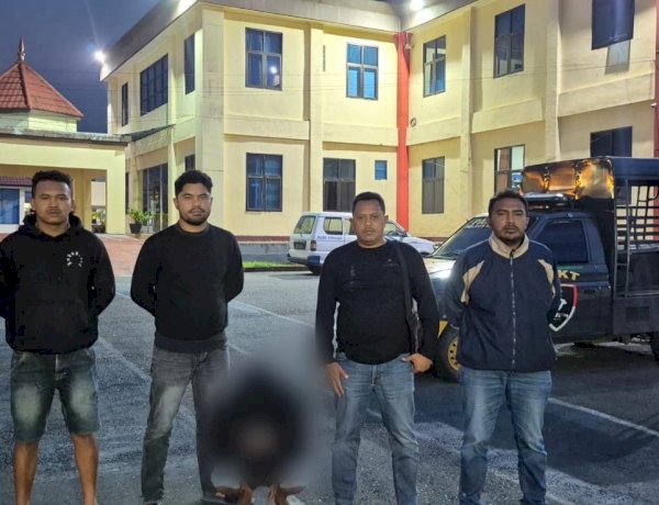 Polres Manggarai Polda  NTT, Bekuk Mahasiswa Pelaku Begal Kios di Ruteng.