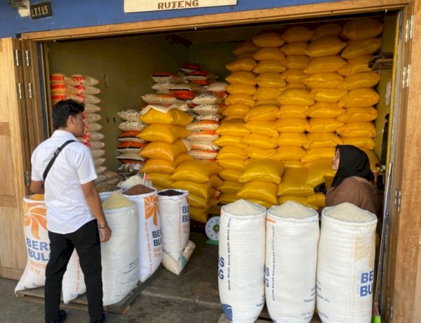 Satgas Sapu Bersih Pelanggaran Lakukan Pemantauan Harga dan Mutu Pangan di Pasar Inpres Ruteng