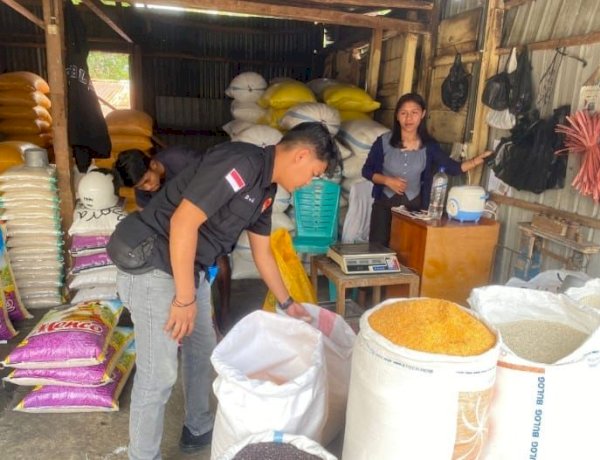 Satgas Pangan Kabupaten Manggarai Lakukan Pemantauan Harga Beras dan Minyak Goreng di Pasar Inpres Ruteng