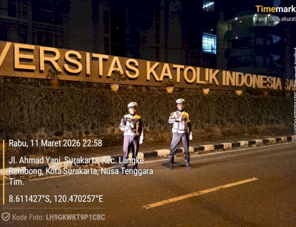 Polres Manggarai Gelar Patroli Malam Antisipasi Balap Liar dan Laka Lantas