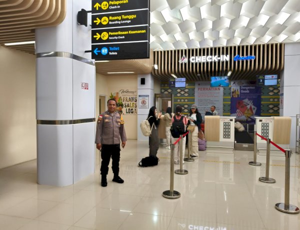 Pengamanan Ketat Penerbangan Susi Air di Bandara Frans Sales Lega, Situasi Aman Terkendali