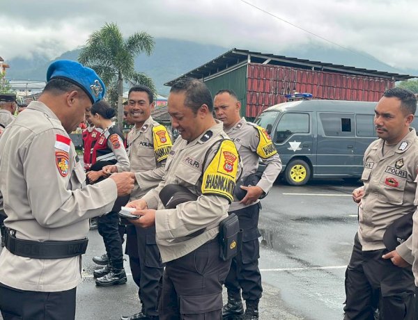 Propam Polres Manggarai Gelar Gaktibplin, Perkuat Disiplin Personel Sejak Pagi Hari