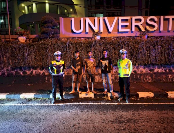 Patroli Malam Polres Manggarai Intensif, Antisipasi Balap Liar dan Tekan Laka Lantas di Kota Ruteng