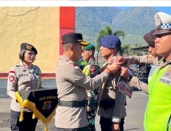 Kapolres Manggarai Pimpin Apel Gelar Pasukan Operasi “Semana Santa Turangga – 2026” untuk Pengamanan Hari Raya Paskah