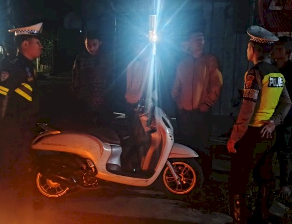 Sat Lantas Polres Manggarai Gelar Patroli Malam Antisipasi Balap Liar dan Kecelakaan Lalu Lintas