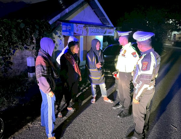 Polres Manggarai Gencarkan Patroli Malam, Tekan Balap Liar dan Cegah Kecelakaan Lalu Lintas