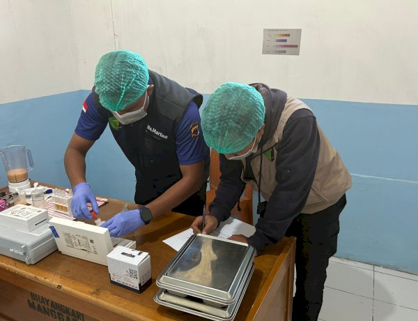 TIM FOOD SECURITY POLRES MANGGARAI PASTIKAN KELAYAKAN DAN KEAMANAN MENU PROGRAM MAKAN BERGIZI GRATIS