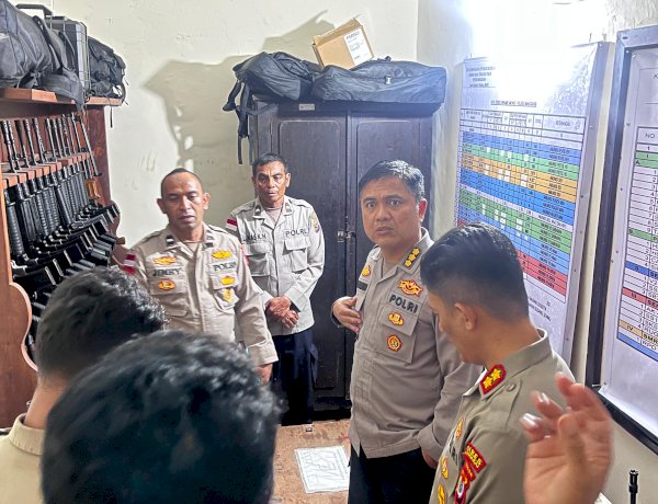 PASTIKAN PENGELOLAAN LOGISTIK BERJALAN OPTIMAL, BIRO LOGISTIK POLDA NTT LAKSANAKAN SUPERVISI, PENGAWASAN DAN PENGENDALIAN DI POLRES MANGGARAI