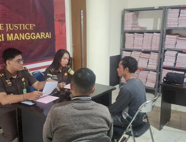 Polsek Reo Polres Manggarai Limpahkan Tersangka dan Barang Bukti Kasus Pencurian ke Kejaksaan Negeri, Wujud Komitmen Penegakan Hukum Profesional*