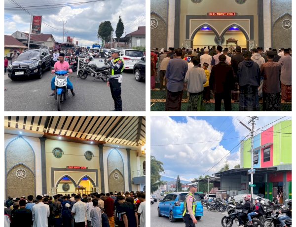 POLRES MANGGARAI PASTIKAN IBADAH SHOLAT JUMAT BERLANGSUNG AMAN, TERTIB, DAN KONDUSIF DI SELURUH WILAYAH HUKUM POLRES MANGGARAI