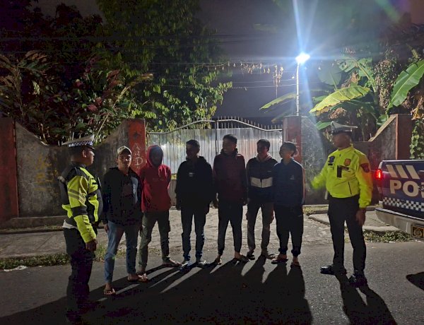 Patroli Malam Polres Manggarai Sasar Balap Liar dan Knalpot Tidak Sesuai Spesifikasi Teknis