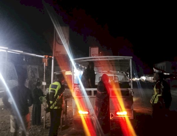 Patroli Malam dengan Pendekatan Tegur, Sapa, Salam, Satlantas Polres Manggarai Cegah Pelanggaran Lalu Lintas