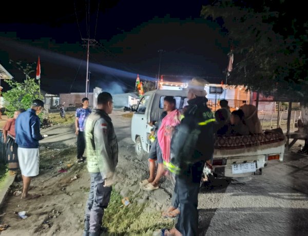 POLSEK SATARMSESE  POLRES MANGGARAI ,LAKSANAKAN SAMBANG DAN HIMBAUAN PASCA GEMPA, WARGA NANGAPA’ANG EVAKUASI KE DAERAH KETINGGIAN