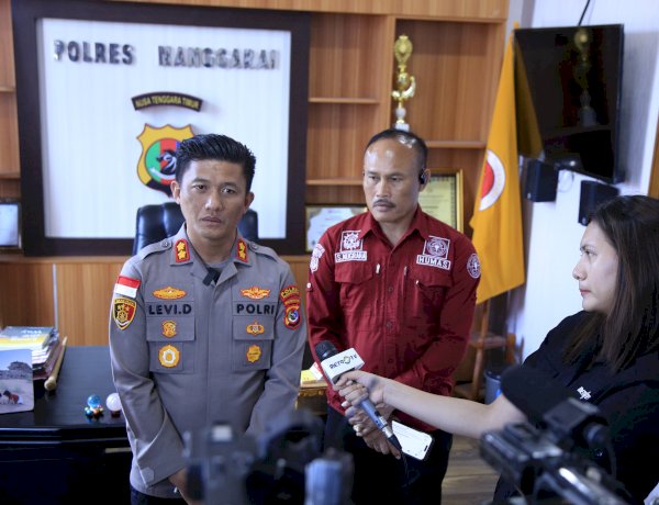 Polri Pastikan Bantuan Menjangkau 45 Titik Pengungsian di Manggarai