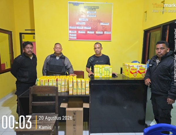 POLRI UNTUK MASYARAKAT  Polres Manggarai Terima 300 Kotak Susu Bantuan Kapolri untuk Warga Terdampak Gempa di Manggarai