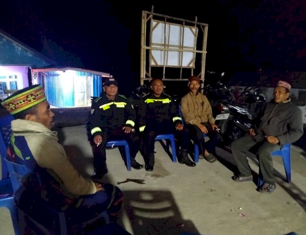 Pengamanan Kampanye Calon Kades Cumbi Berlangsung Aman dan Kondusif