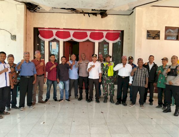 KAPOLSEK JAJARAN  POLRES MANGGARAI HADIRI DEKLARASI PILKADES DAMAI 2026, KOMITMEN BERSAMA WUJUDKAN PEMILIHAN YANG AMAN, DAMAI DAN BERMARTABAT