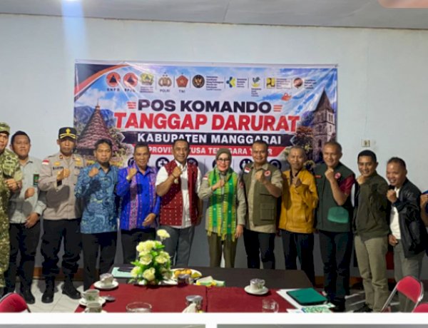 WAKAPOLRES MANGGARAI HADIRI RAPAT EVALUASI DAN KOORDINASI TANGGAP DARURAT BENCANA GEMPA BUMI, PASTIKAN PENANGANAN BERJALAN LANCAR
