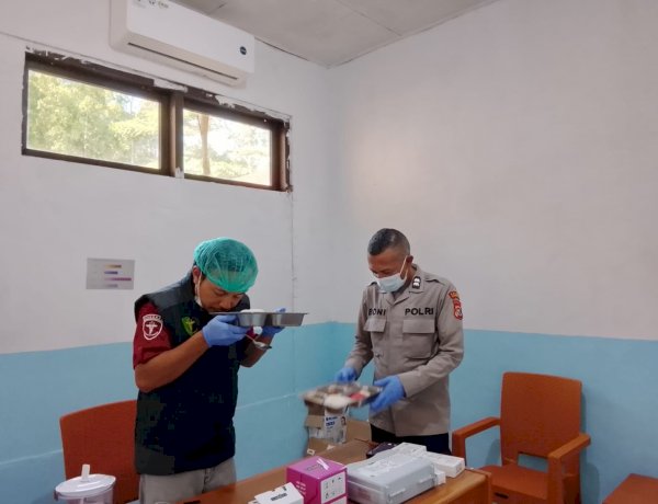 Tim Food Security Polres Manggarai Periksa Keamanan Makanan Program MBG di SPPG Polres Manggarai