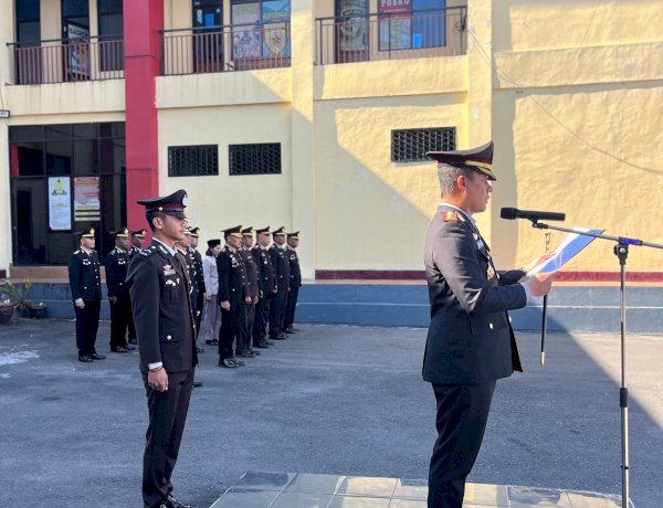 KAPOLRES MANGGARAI PIMPIN UPACARA HARI KESAKTIAN PANCASILA, TEGUHKAN SEMANGAT PERSATUAN DAN PENGABDIAN