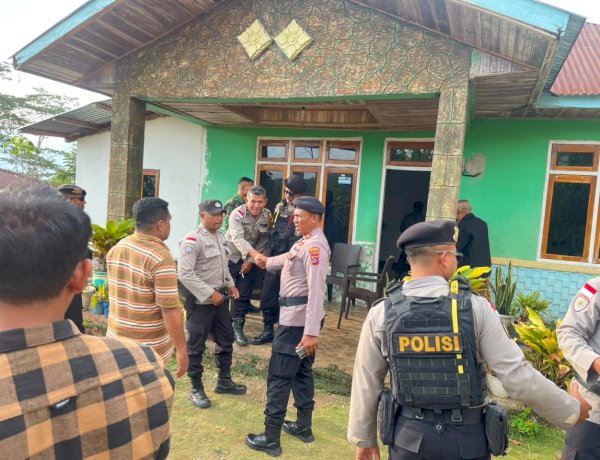 KASAT SAMAPTA PIMPIN PATROLI DIALOGIS, JAGA KAMTIBMAS JELANG PEMUNGUTAN SUARA PILKADES 2026  KONDUSIF