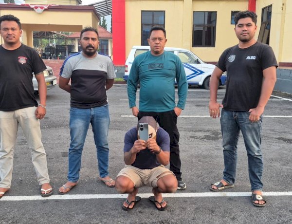 GERAK CEPAT UNIT JATANRAS SATRESKRIM POLRES MANGGARAI, TERDUGA PELAKU PENCURIAN HANDPHONE DAN AKSES ILEGAL DIAMANKAN