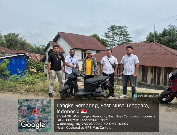 Unit Jatanras Polres Manggarai Amankan Motor Hasil Pengungkapan Kasus Curanmor di Lawir