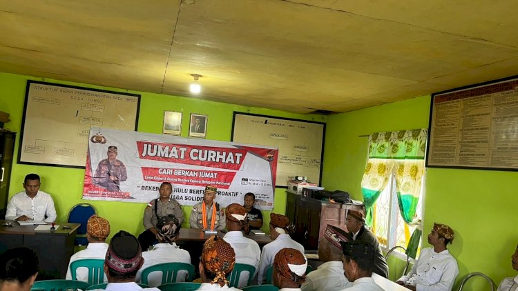 JUMAT-CURHAT:-WARGA-DESA-CUMBI-UCAPKAN-TERIMA-KASIH-ATAS-PENEMPATAN-BHABINKAMTIBMAS-DI-WILAYAH-DESA-CUMBI