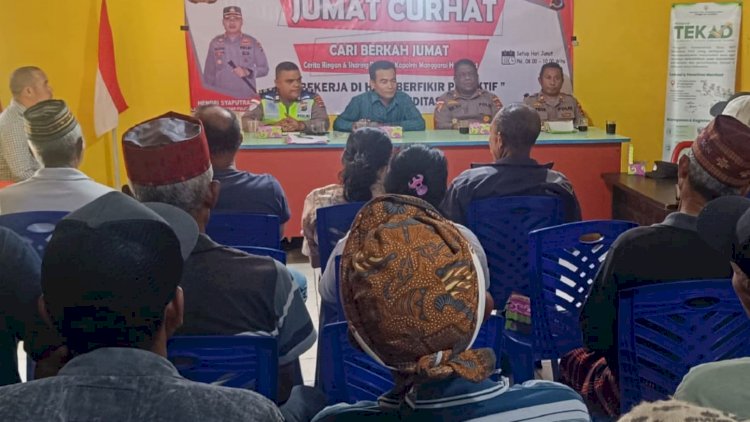 JUMAT-CURHAT-POLRES-MANGGARAI-SERAP-ASPIRASI-WARGA-DESA-RANGGI