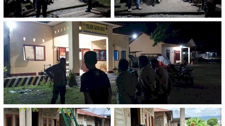 Polsek-satar-mese-polres-manggarai-lakukan-patroli-dialogis--pastikan-sitkamtibmas--pasca-aksi-saling-serang-antar-warga--hiliintir---Kec.-Satar--Mese--Barat--Kondusif-.