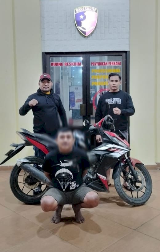 Unit Jatanras Polres Manggarai Mengamankan Pelaku Penipuan Dan Penggelapan.