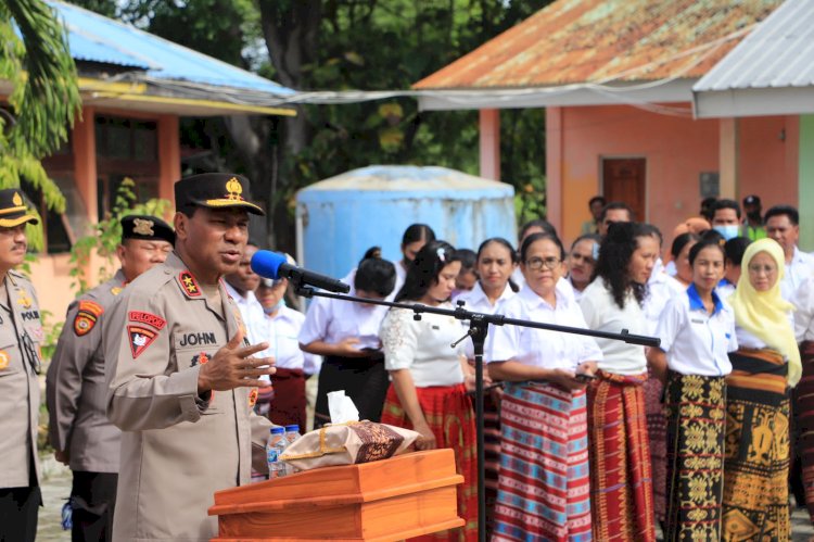 Kapolda NTT Beri Tantangan Siswa SMA Negeri 1 Kupang Timur