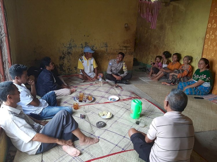 Bhabinkamtibmas ajak masyarakat Cegah Tindak Pidana Perdagangan Orang di Kabupaten Manggarai