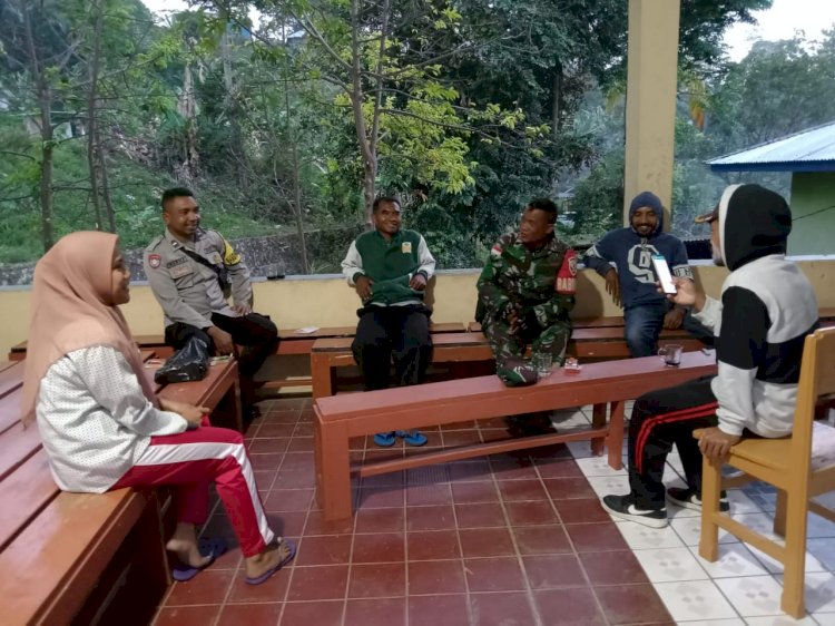 Satuan Binmas Polres Manggarai Gencar Lakukan Pencegahan Tindak Pidana Perdagangan Orang melalui Kegiatan Bhabinkamtibmas di Wilayah Hukum Polres Manggarai