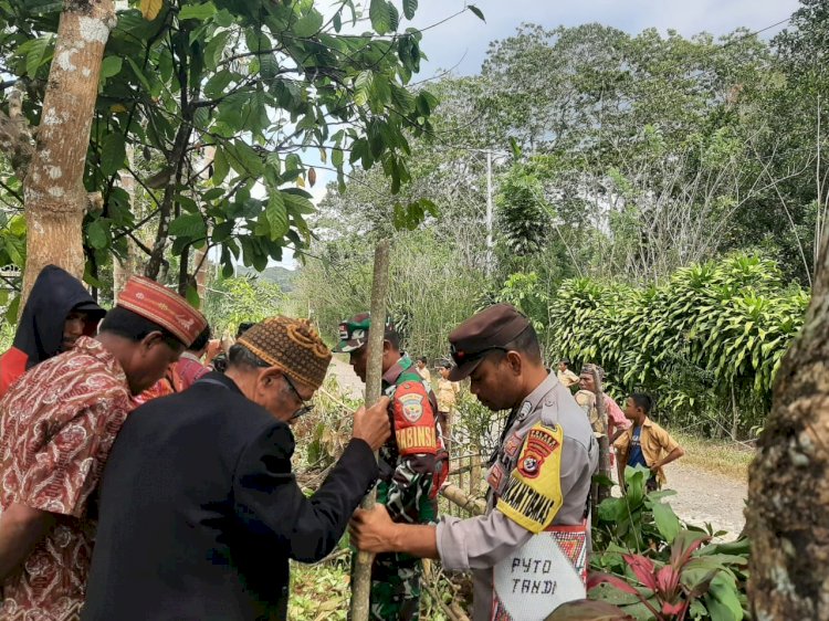 Bhabinkamtibmas Berhasil Mediasi Penyelesaian Sengketa Tanah di Desa Lante, Kecamatan Reok Barat