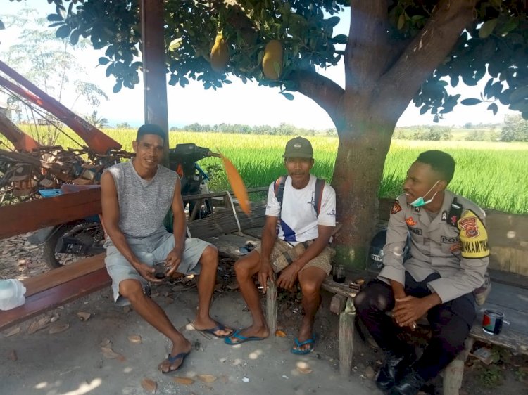 Himbauan dari Bhabinkamtibmas: Cegah TPPO dan Waspada Bahaya Lainnya di Dusun Pongpahar