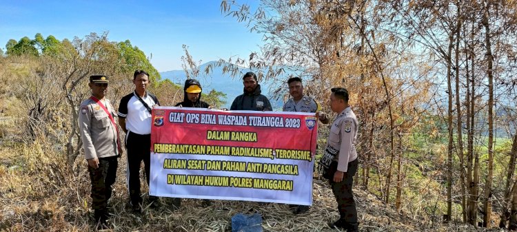 Operasi Bina Karuna Turangga-2023: Upaya Polres Manggarai dalam Pencegahan dan Penanggulangan Kebakaran Hutan dan Lahan