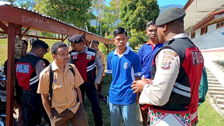 Wujudkan Situasi Kamtibmas Kondusif di Kota Ruteng Anggota Samapta Polres Manggarai laksanakan Patroli Rutin