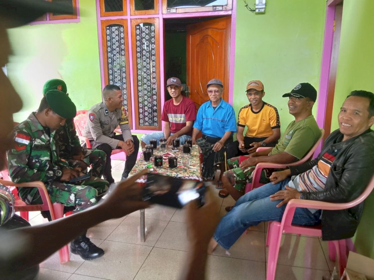 Bhabinkamtibmas Kecamatan Ruteng Himbau Warga Desa Benteng Wake untuk Bersama-sama Memerangi TPPO
