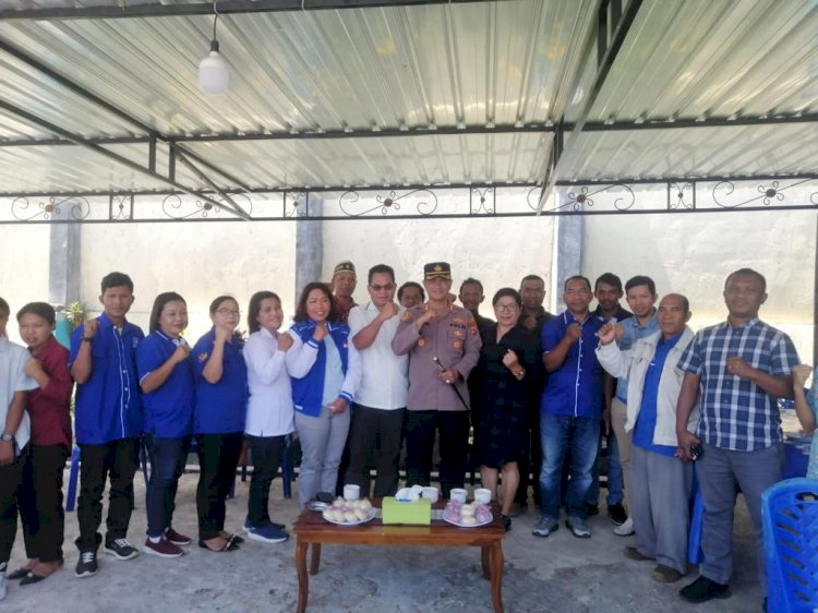 Silahturahmi Kapolres Manggarai Dengan Pimpinan Partai Politik Peserta Pemilu 2024 Di Kabupaten Manggarai