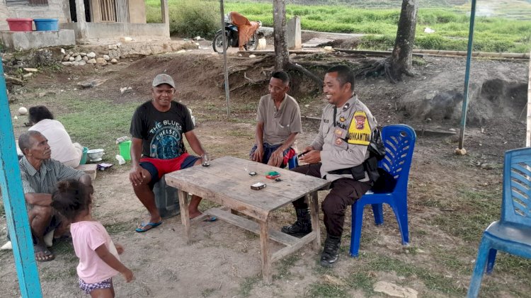 Bhabinkamtibmas Kecamatan Rahong Utara Sosialisasikan Pencegahan TPPO, HPR, dan Kenakalan Remaja