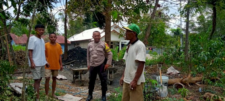 Bhabinkamtibmas Kecamatan Ruteng Gencar Sosialisasikan TPPO, Pencegahan Rabies, dan Pencegahan Kebakaran Hutan