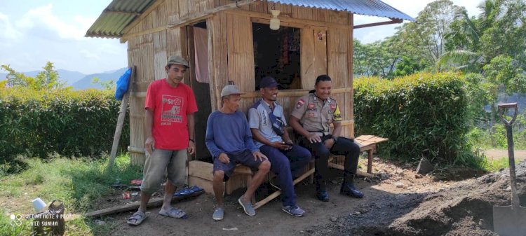 Bhabinkamtibmas Kecamatan Wae Ri'i Gencar Sosialisasi Pencegahan Tindak Pidana Perdagangan Orang dan Bahaya HPR