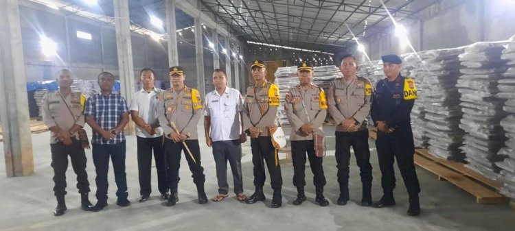 Karo Ops Polda NTT, Supervisi Operasi Mantap Brata 2023-2024 di Polres Manggarai