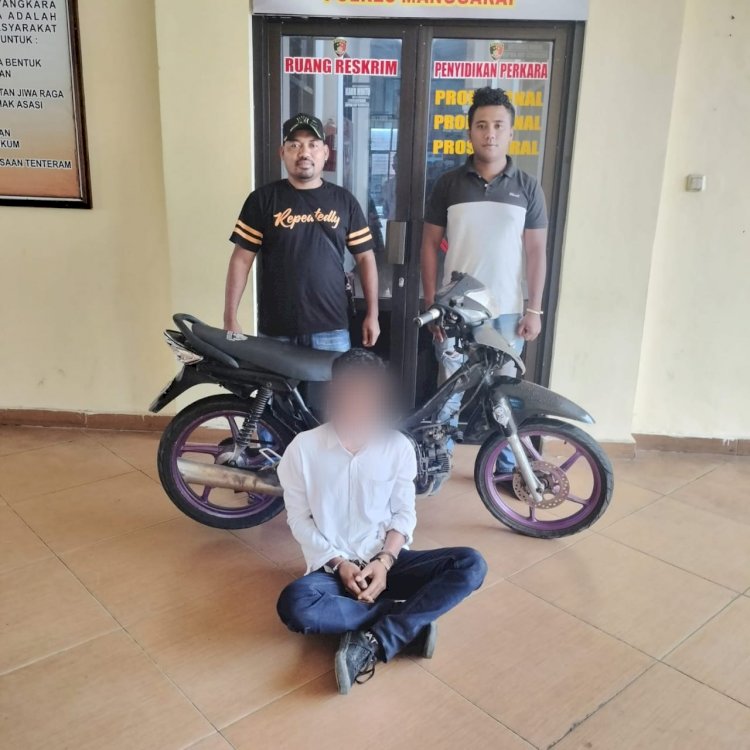 Penangkapan Pelaku Pencurian Sepeda Motor oleh Unit Jatanras Polres Manggarai