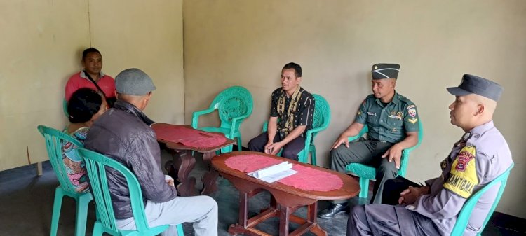 Satuan Binmas Polres Manggarai Gencar Sosialisasikan Pencegahan Tindak Pidana, HPR, dan Himbauan Pemilu Damai