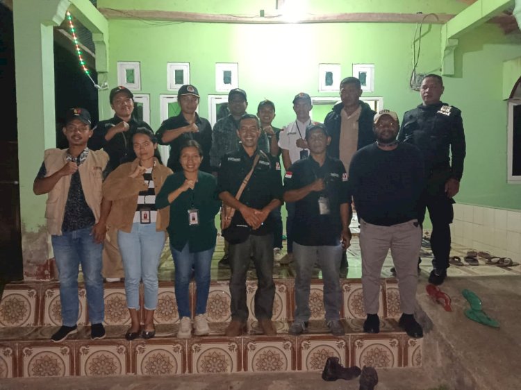 Operasi mantap Brata : Kapolsek Satar Mese Pimpin Pengamanan Kampanye Tatap Muka di Dapil II Kabupaten Manggarai