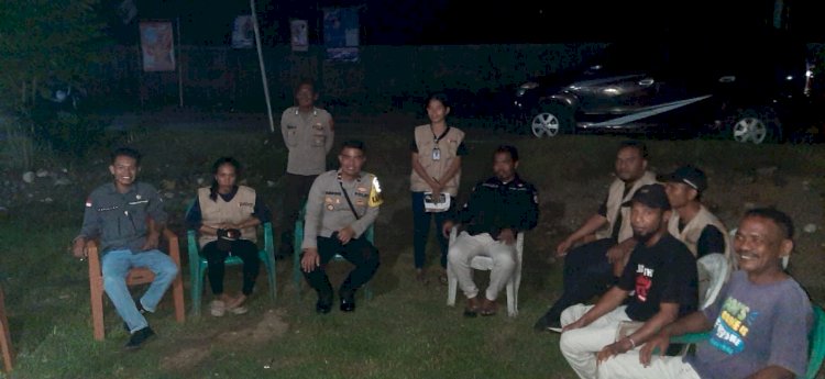 Operasi Mantap Brata: Kapolsek Reo Pimpin Pengamanan Kampanye di Dapil IV Manggarai