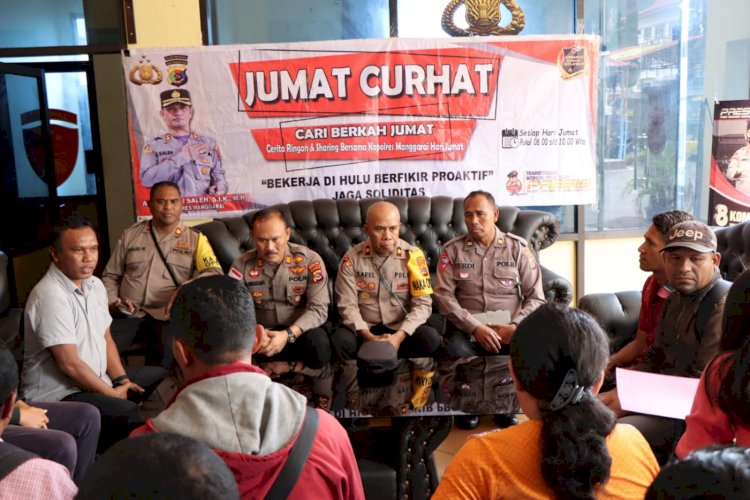 Jumat Curhat Polres Manggarai: Masyarakat dan Polisi Bersatu Ciptakan Kamtibmas yang Aman