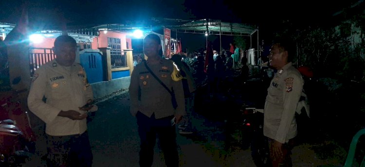 Operasi Mantap Brata: Polsek Reo Amankan Rangkaian Kegiatan Kampanye di Kecamatan Reok.